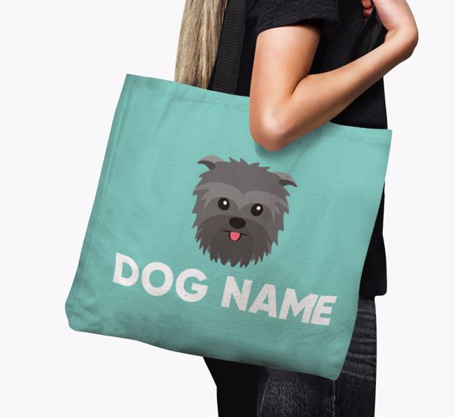 Personalized {dogsName} Icon Canvas Bag